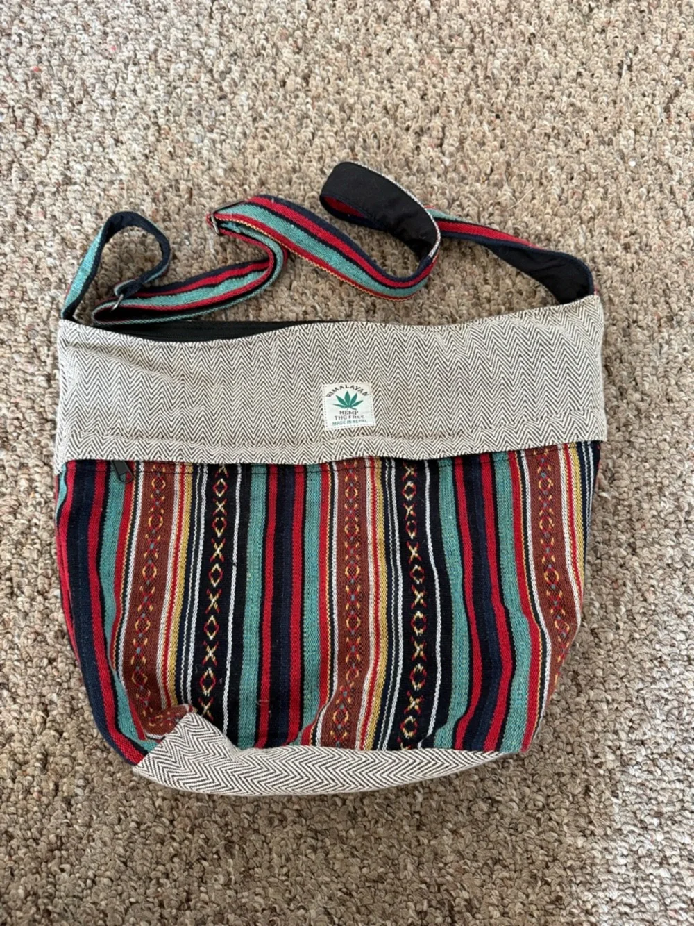 Handwoven Multicolor Tribal Crossbody Bag - Unbranded - Picture 1 of 1